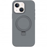 Чехол Silicone Case Full Protective NO LOGO with Ring для Apple iPhone 15 (6.1