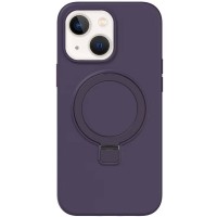 Чехол Silicone Case Full Protective NO LOGO with Ring для Apple iPhone 15 (6.1