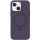 Чехол Silicone Case Full Protective NO LOGO with Ring для Apple iPhone 15 (6.1") Purple