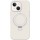 Чехол Silicone Case Full Protective NO LOGO with Ring для iPhone 15 (6.1") White
