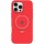 Чехол Silicone Case Full Protective with Ring для Apple iPhone 16 Pro Max (6.9") Red