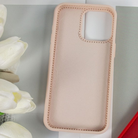 Чохол Silicone Case Full Protective NO LOGO with Ring для Apple iPhone 11 (6.1") Pink