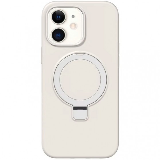 Чехол Silicone Case Full Protective NO LOGO with Ring для Apple iPhone 11 (6.1