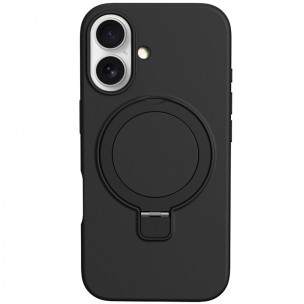 Чехол Silicone Case Full Protective NO LOGO with Ring для Apple iPhone 16 (6.1