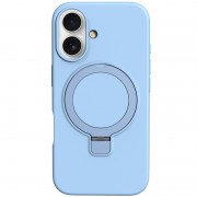 Чехол Silicone Case Full Protective NO LOGO with Ring для Apple iPhone 16 (6.1