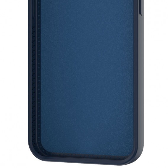Чохол Silicone Case Full Protective NO LOGO with Ring для Apple iPhone 16 (6.1") Dark Blue