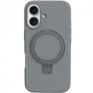 Чехол Silicone Case Full Protective NO LOGO with Ring для Apple iPhone 16 (6.1