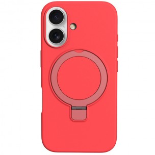 Чехол Silicone Case Full Protective NO LOGO with Ring для Apple iPhone 16 (6.1