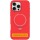 Чохол Silicone Case Full Protective NO LOGO with Ring для Apple iPhone 16e (6.1") Red