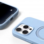 Чехол Silicone Case Full Protective with Ring для Apple iPhone 15 Pro (6.1
