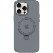 Чехол Silicone Case Full Protective with Ring для Apple iPhone 15 Pro (6.1