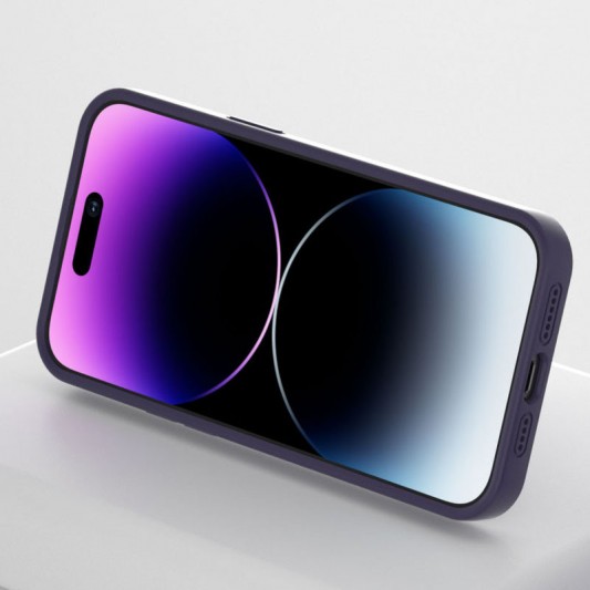 Чехол Silicone Case Full Protective with Ring для Apple iPhone 15 Pro (6.1