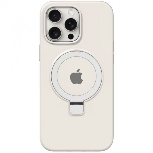 Чехол Silicone Case Full Protective with Ring для Apple iPhone 15 Pro (6.1