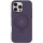 Чехол Silicone Case Full Protective with Ring для Apple iPhone 16 Pro (6.3") Purple