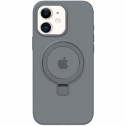 Чехол Silicone Case Full Protective with Ring для Apple iPhone 11 (6.1