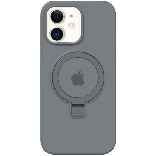 Чехол Silicone Case Full Protective with Ring для Apple iPhone 11 (6.1