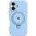 Чохол Silicone Case Full Protective with Ring для Apple iPhone 16 (6.1") Blue