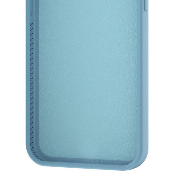 Чохол Silicone Case Full Protective with Ring для Apple iPhone 16 (6.1") Blue