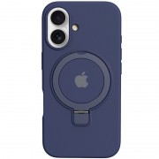 Чехол Silicone Case Full Protective with Ring для Apple iPhone 16 (6.1