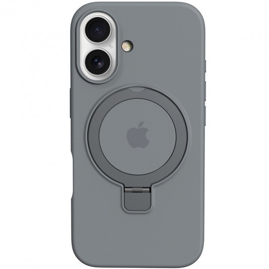 Чехол Silicone Case Full Protective with Ring для Apple iPhone 16 (6.1