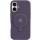 Чохол Silicone Case Full Protective with Ring для Apple iPhone 16 (6.1") Purple