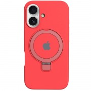 Чехол Silicone Case Full Protective with Ring для Apple iPhone 16 (6.1