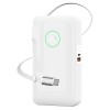 Портативний ЗП Power Bank WIWU Wi-P049 PD20W with cable 10000 mAh White