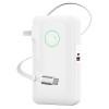 Портативный ЗП Power Bank WIWU Wi-P049 PD20W with cable 10000 mAh White