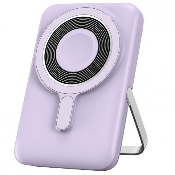 Портативний ЗП Power Bank WIWU Wi-P018 Elite 3 in 1 з БЗП 10000 mAh Purple