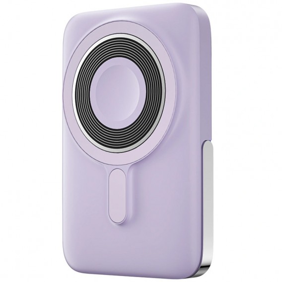 Портативний ЗП Power Bank WIWU Wi-P018 Elite 3 in 1 з БЗП 10000 mAh Purple