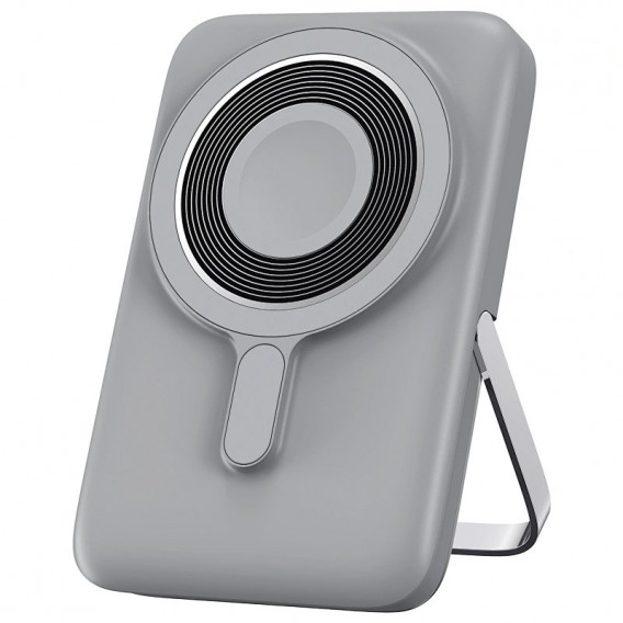 Портативний ЗП Power Bank WIWU Wi-P018 Elite 3 in 1 з БЗП 10000 mAh Gray