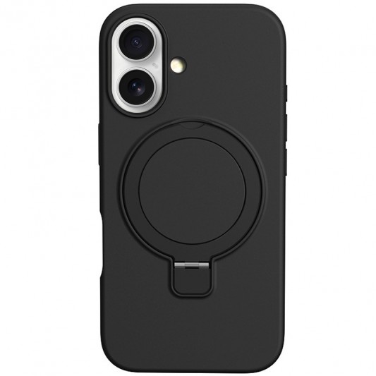 Чехол Silicone Case Full Protective NO LOGO with Ring для Apple iPhone 16 Plus (6.7