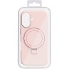 Чохол Silicone Case Full Protective NO LOGO with Ring для Apple iPhone 16 Plus (6.7") Pink