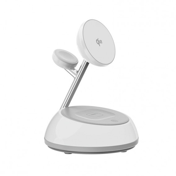 БЗП WIWU Wi-W036 Aurora 3 in 1 wireless charger White