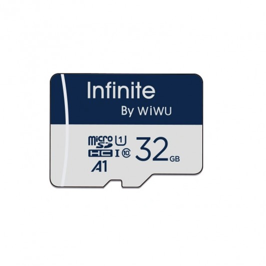 Карта памяти microSDXC WIWU Wi-FC004 Infinite Series 32GB (U1, C10) без адаптера Blue
