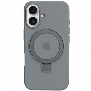 Чехол Silicone Case Full Protective with Ring для Apple iPhone 16 Plus (6.7