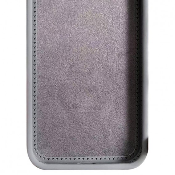 Чехол Silicone Case Full Protective with Ring для Apple iPhone 16 Plus (6.7") Grey