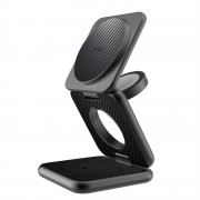 БЗУ WIWU Wi-W035 Mag Go 3 in 1 wireless charger Black