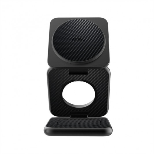БЗУ WIWU Wi-W035 Mag Go 3 in 1 wireless charger Black - изображение 3