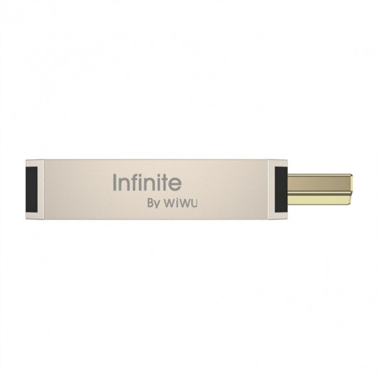 Переходник WIWU Wi-HB004 Infinite USB-C to HDMI Silver - изображение 3
