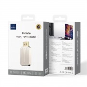 Переходник WIWU Wi-HB004 Infinite USB-C to HDMI Silver