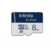 Карта памяти microSDXC WIWU Wi-FC004 Infinite Series 8GB (U1, C10) без адаптера Blue