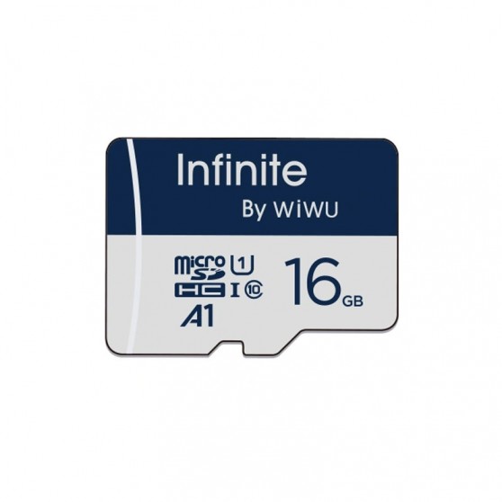 Карта памяти microSDXC WIWU Wi-FC004 Infinite Series 16GB (U1, C10) без адаптера Blue