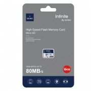 Карта памяти microSDXC WIWU Wi-FC004 Infinite Series 16GB (U1, C10) без адаптера Blue