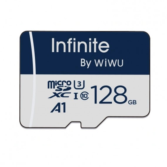 Карта памяти microSDXC Wi-Fi Wi-FC004 Infinite Series 128GB (U3, C10) без адаптера Blue