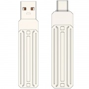 Флеш-драйв USB 3.0 Flash Drive WIWU Wi-FD001 3 in 1 128GB Silver