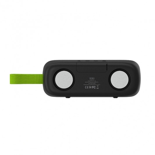 Bluetooth Колонка WIWU H2 Thunder Wireless Portable Speaker Black - зображення 2 