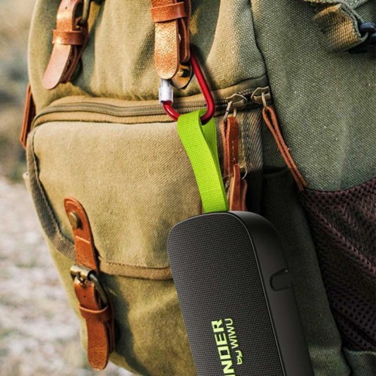Bluetooth Колонка WIWU H2 Thunder Wireless Portable Speaker Black - зображення 5 