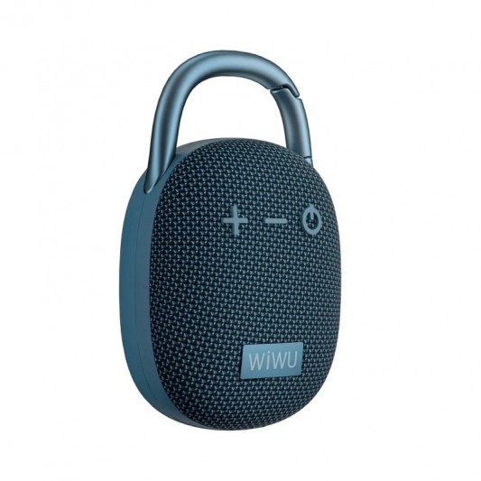 Bluetooth Колонка WIWU H3 Clip Fun Portable Wireless Speaker Blue - зображення 1 