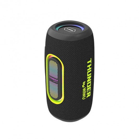 Bluetooth Колонка WIWU H7 Thunder Wireless Portable Speaker Black - зображення 3 